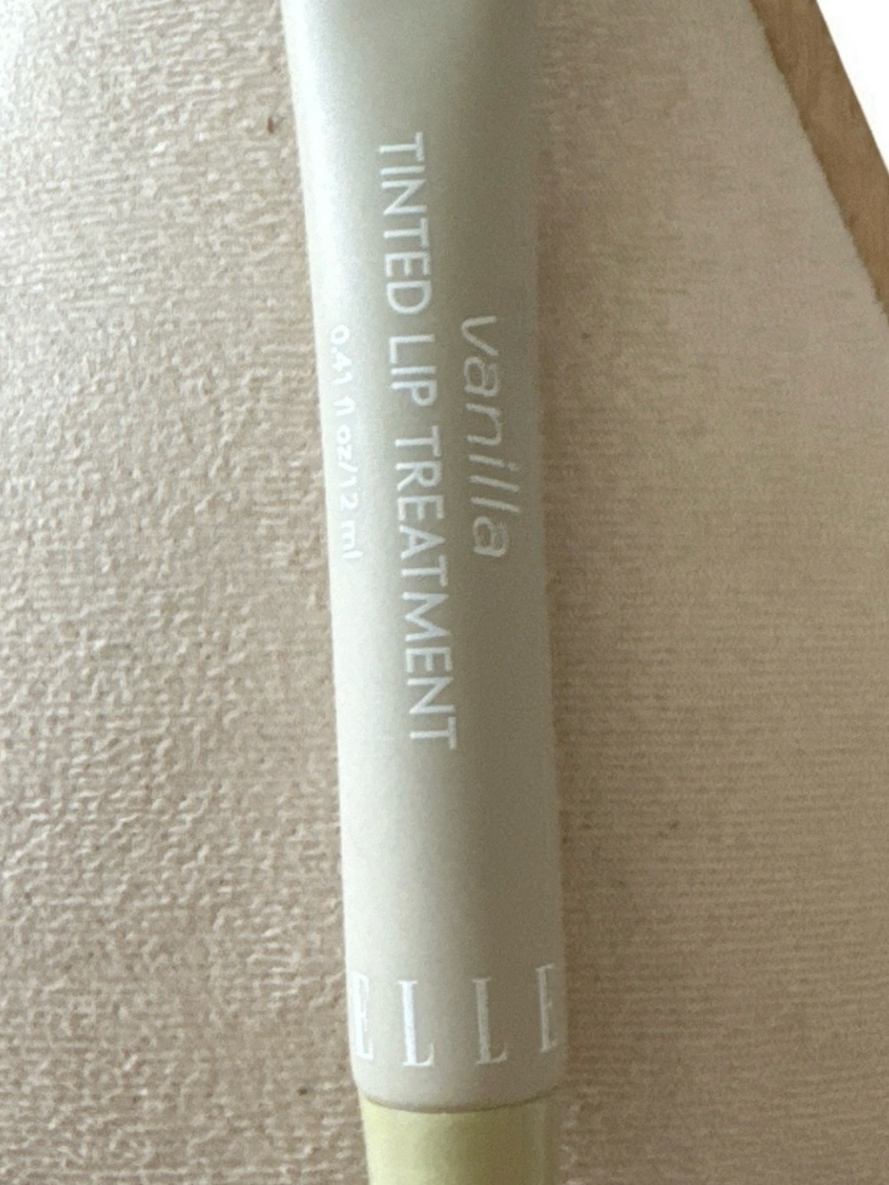 Elle Vanilla Tinted Lip Treatment - Soft Beige